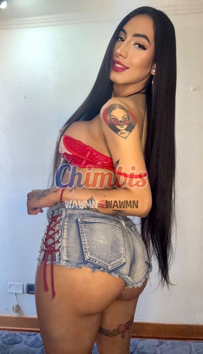 Andrea, travesti en Metro Santa Ana (Santiago)