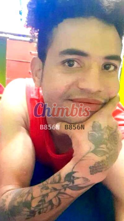 Chamito extranjero, hombre en Santiago