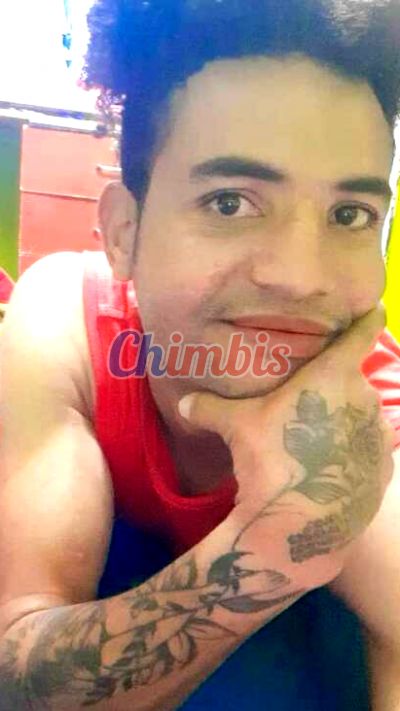 Chamito extranjero, Hombre en Santiago