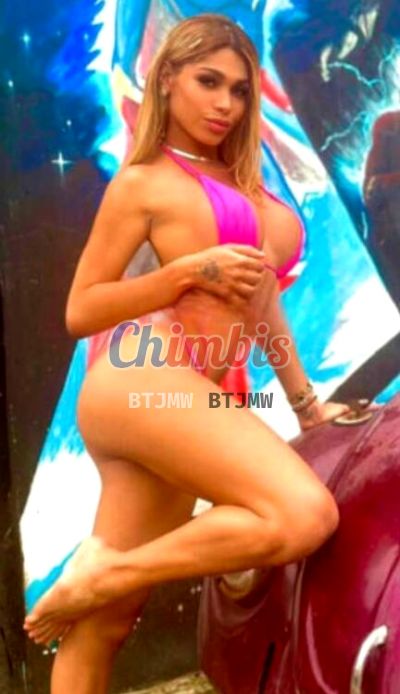 Yuleisi Coca, transexual en Centro (Santiago)