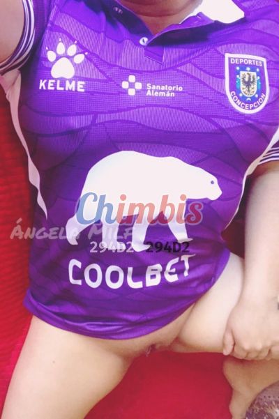 Ángela, mujer que da masajes eróticos en Concepción