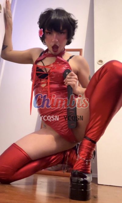 Señorito Zafiro, transexual en Santiago